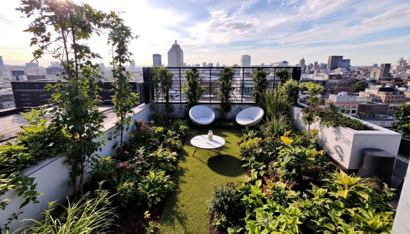 Maximiser l'espace dans un petit jardin urbain