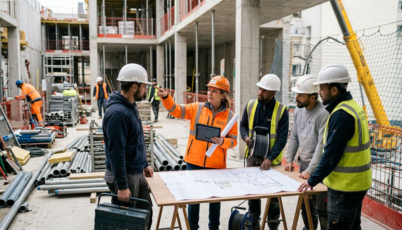 Pourquoi la maîtrise d’œuvre change tout dans les chantiers multi-intervenants