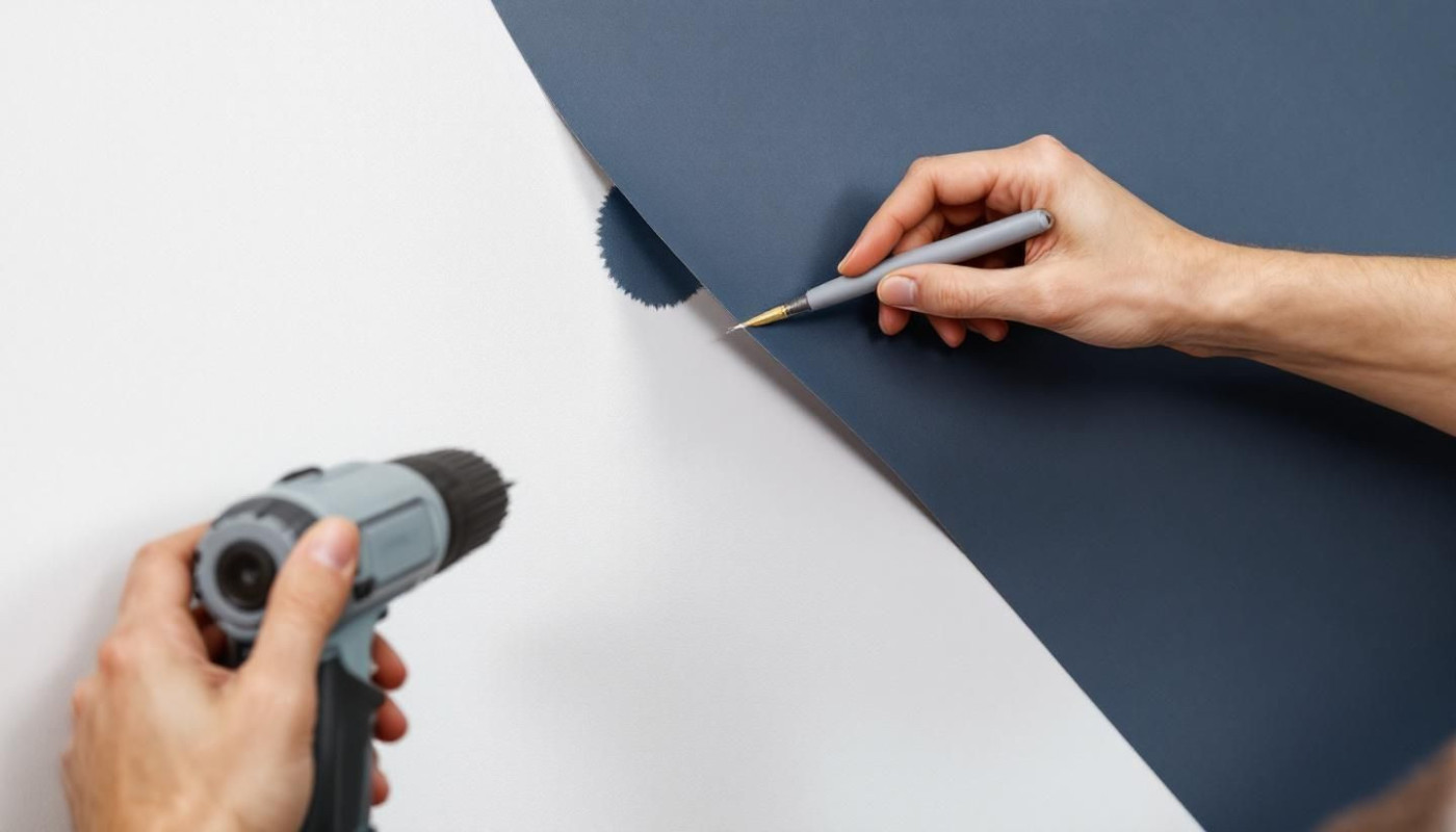 Techniques modernes pour appliquer des papiers peints intissés